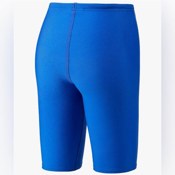 Speedo Endurance+ Youth Boys Blue Swim Jammer Swimsuit 26 - Picture 4 of 7